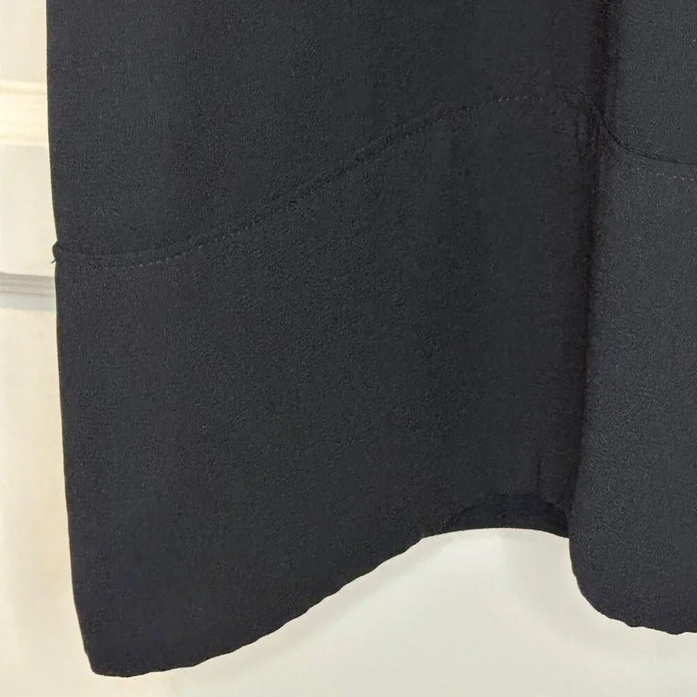 Tildon Black Sleeveless Racerback Shift Dress  - Size Small